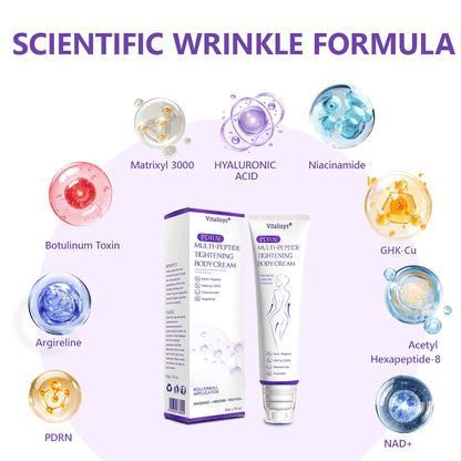 💎Vitalisys® PDRN Multi-Peptide Massaging Body Roller Cream- Anti-aging, Hydrating, Skin Firming & Lifting, Skin Repair, Even Tone, Acne and Dark Spot Treatment, Wart and Mole Removal, and Psoriasis Relief.